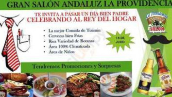 Gran Salon Andaluz La Providencia food