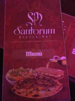 Santorum Bistro food