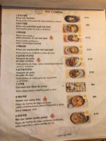 Casa De Ahn menu