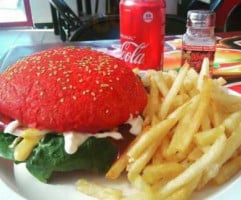 Hot Burger food