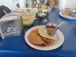 Tacos Capeados Carmen food