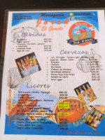 Ceviches Yorch El Gemelo menu