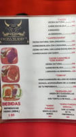 Cecina El Baby menu