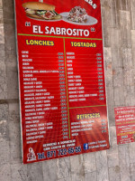Lonches Y Tostadas El Sabrosito Original food