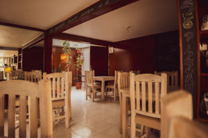 Lual Pizza Café inside