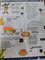 Fonda Coqui menu