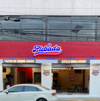 Taqueria La Plebada inside