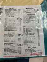 La Finca De Reynosa menu