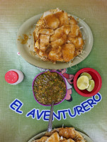 Tostadas El Aventurero food