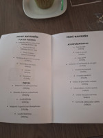 Panetela menu