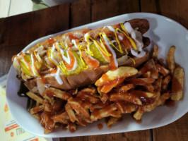 Hot Dog Las Dos Califas food