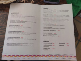 La Chilaquería menu