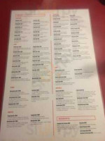 Bonsai Grill menu