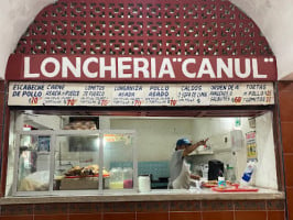 Loncheria Canul food