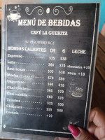 Café La Güerita food