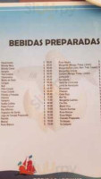 Rocio menu