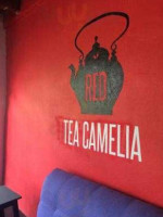 Red Tea Camelia inside