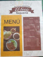 El Socio Taqueria menu