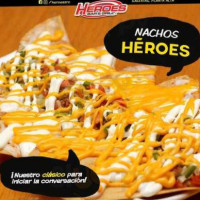 Heroes Restaurant & Bar food