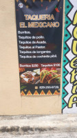 Taquería El Mexicano food