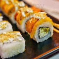 Sushi House Rolls Beer food