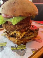Monster Burger Bbq food