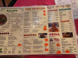 Caribbean Brisas menu