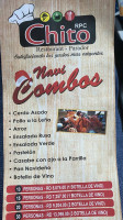 Parador Chito menu