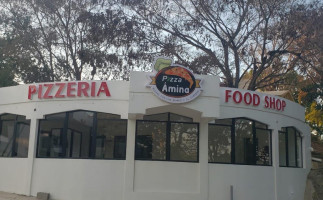 Pizza Ámina menu