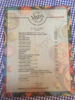 Milo’s menu