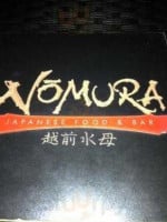 Nomura Japanese Food food