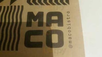 Maco Bistro food