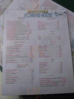Seafood Flower House Mariscos menu