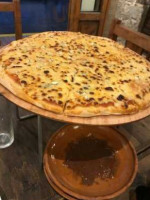 Moon Cheese Pizza inside