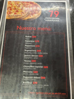 Pizza Company menu