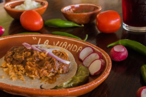 Tacos La Vianda food