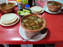 Tacos Y Consome De Borrego food