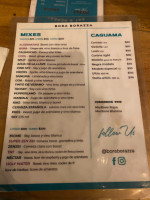 Borazza borazza menu
