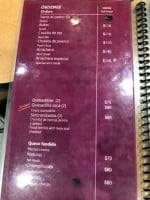 Los Tarascos menu