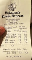 Rincon Mexicano, México food