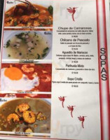 Asia Perú menu
