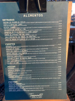 Terruño 57 menu