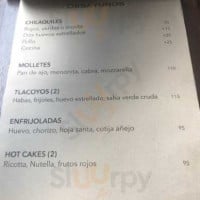 Marcelino Pan Vino menu