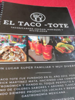 El Taco-tote food