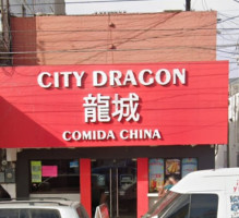City Dragon outside