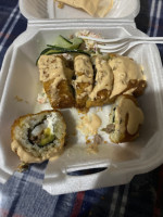La Postal Sushi Teriyaki food