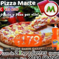 Pizza Marte food