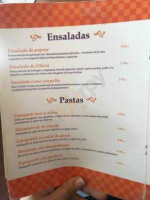 El Tasajo menu
