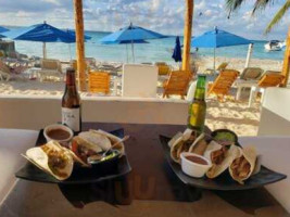 Luxury Beach Club food