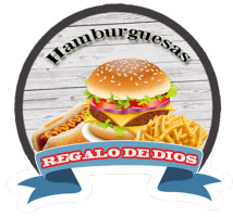 Hamburguesas Regalo De Dios food